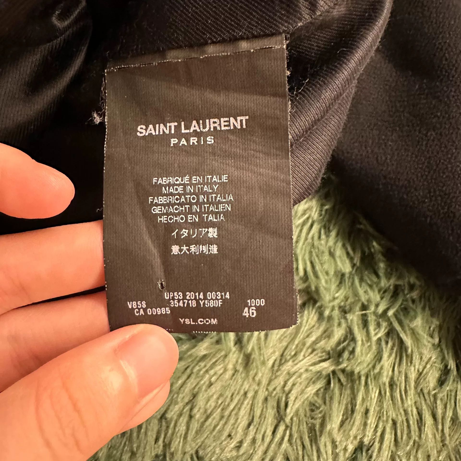 Saint Laurent Paris Saint Laurent Paris Varsity Jacket Size US S / EU 44-46 / 1 - 5 Thumbnail