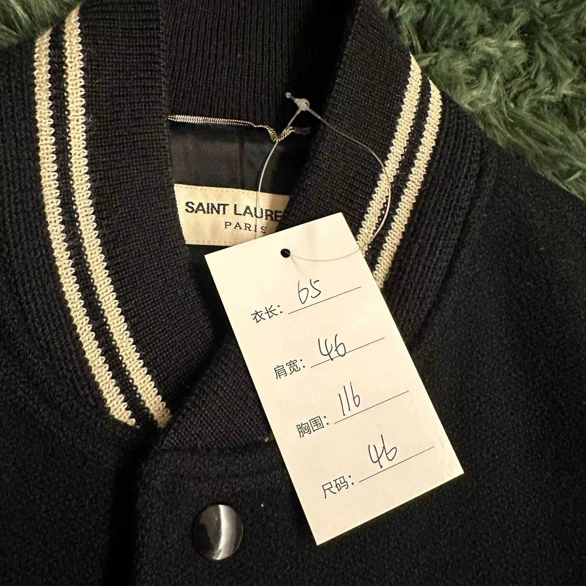 Saint Laurent Paris Saint Laurent Paris Varsity Jacket Size US S / EU 44-46 / 1 - 2 Thumbnail
