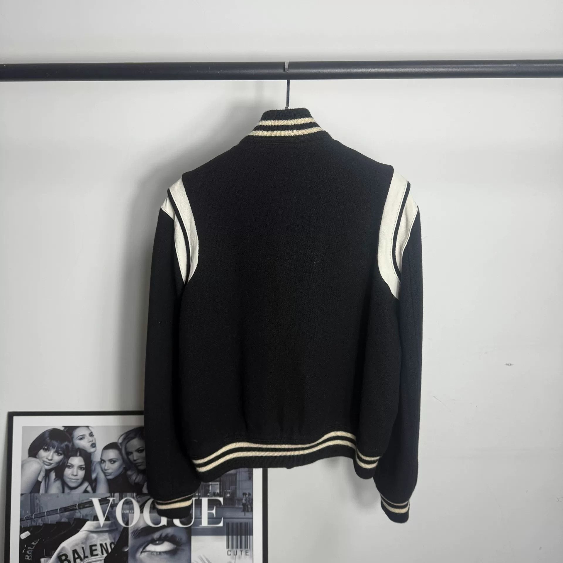 Saint Laurent Paris Saint Laurent Varsity Jacket Size US M / EU 48-50 / 2 - 2 Thumbnail