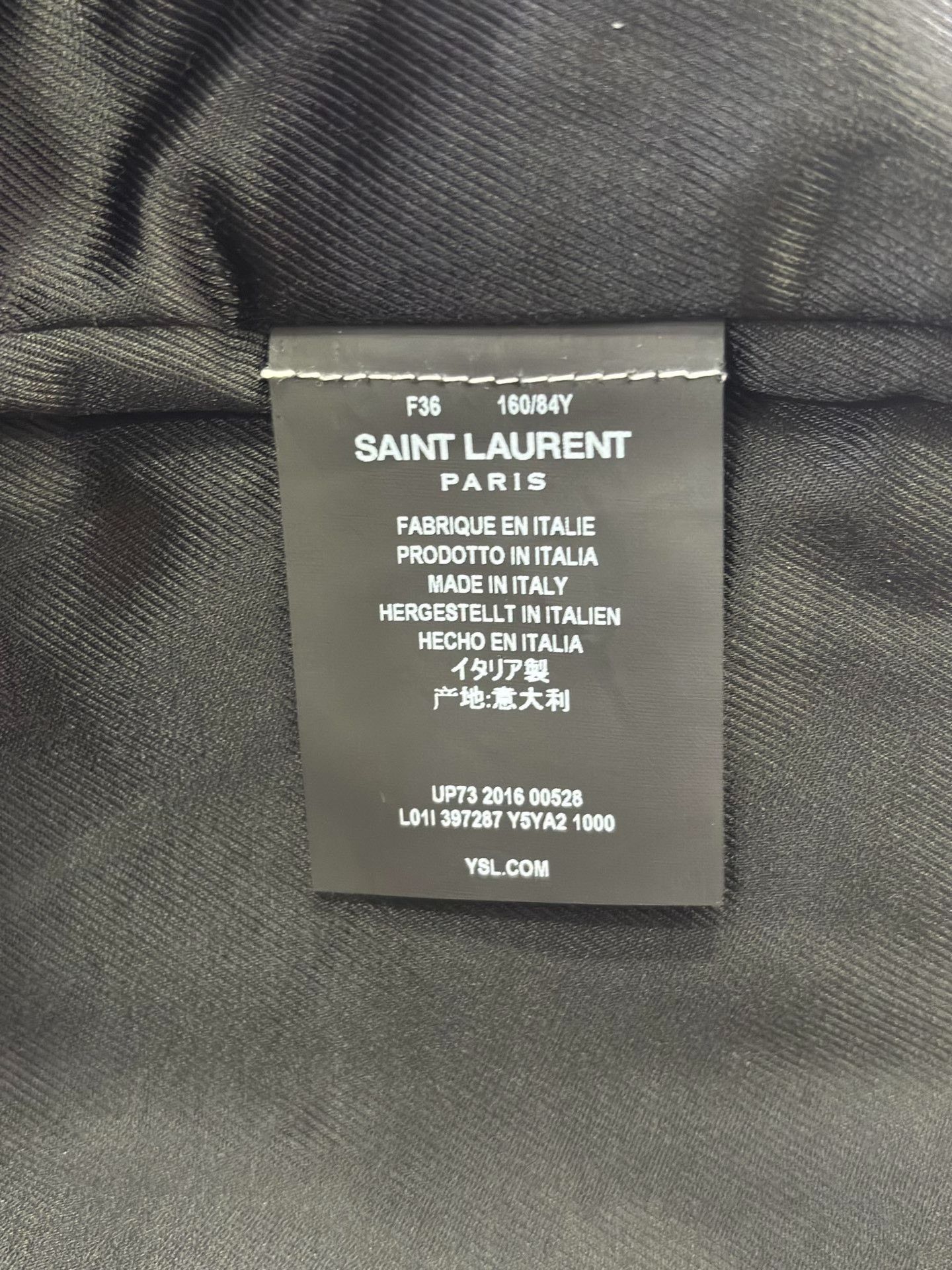 Saint Laurent Paris Saint Laurent Leather Biker Jacket Size XS / US 0-2 / IT 36-38 - 6 Thumbnail
