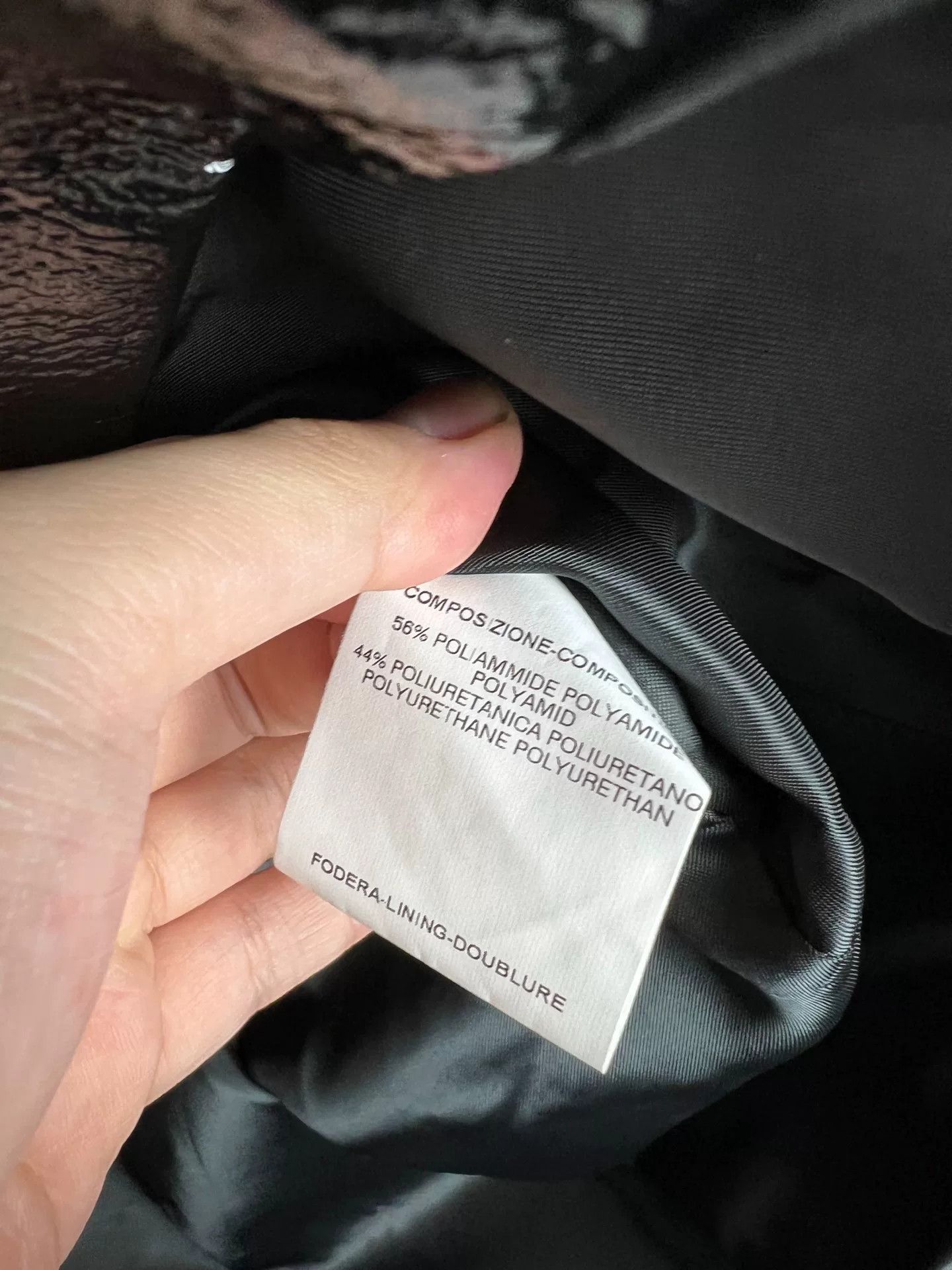 Saint Laurent Paris Yves Saint Laurent Black PU Leather Jacket Size M / US 6-8 / IT 42-44 - 7 Thumbnail