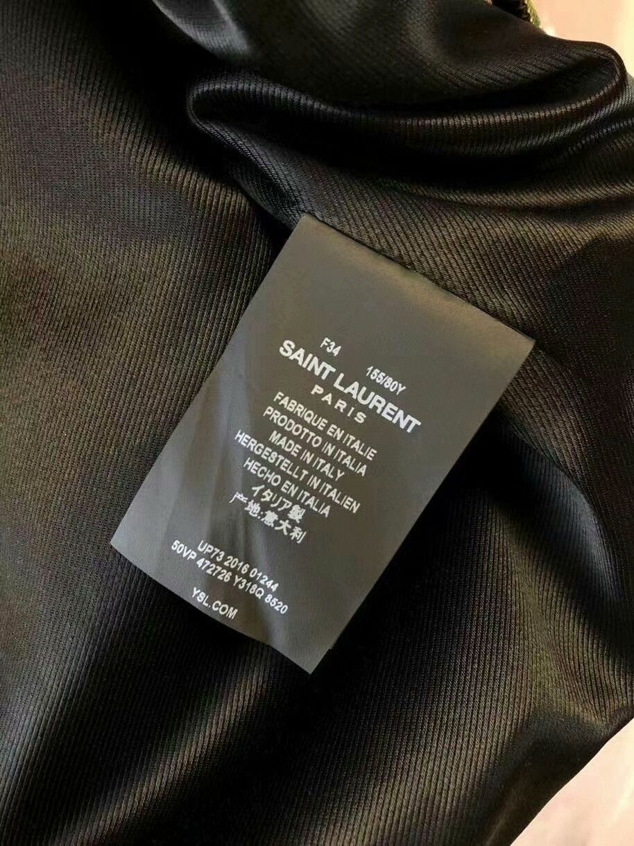 Saint Laurent Paris Saint Laurent SLP Floral Print Women's Jacket Size XXS / US 00 / IT 34 - 6 Thumbnail