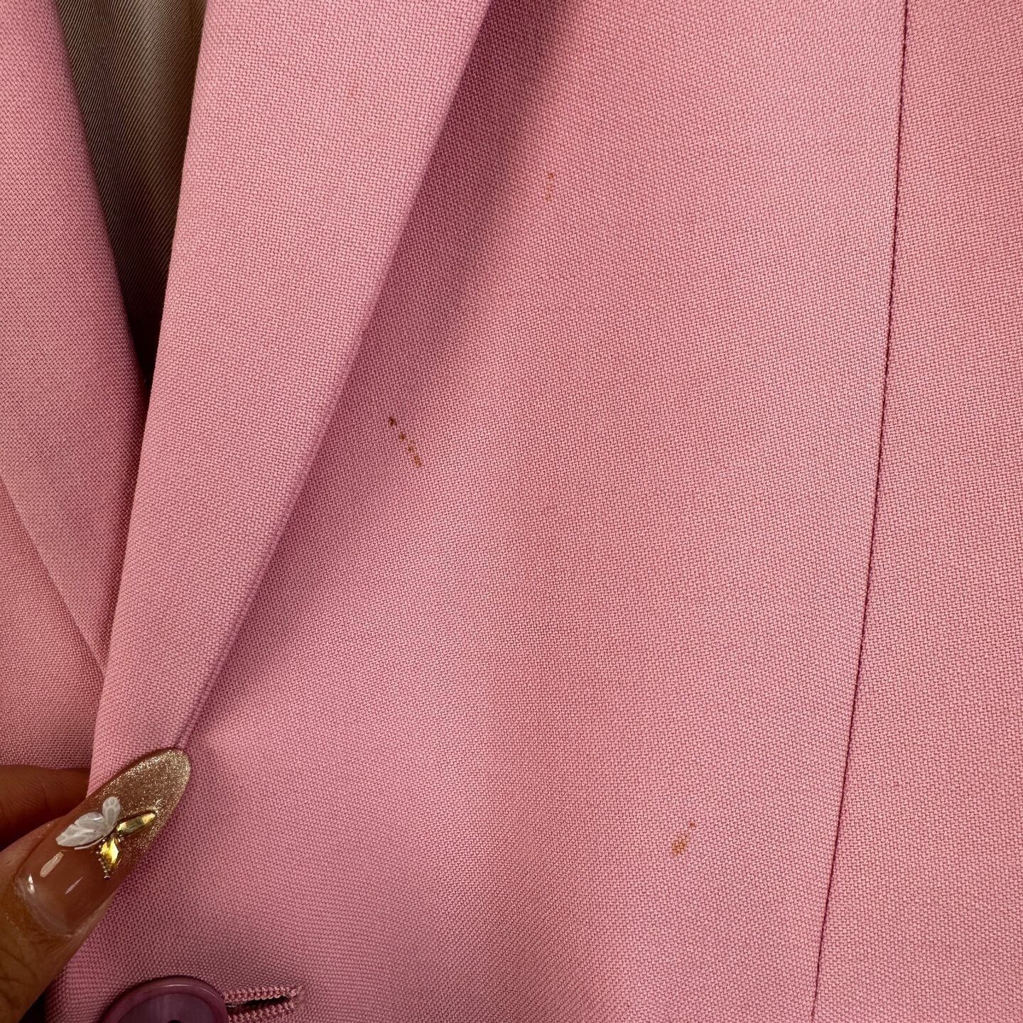 Saint Laurent Paris Saint Laurent Pink Women's Blazer Size L / US 10 / IT 46 - 7 Thumbnail