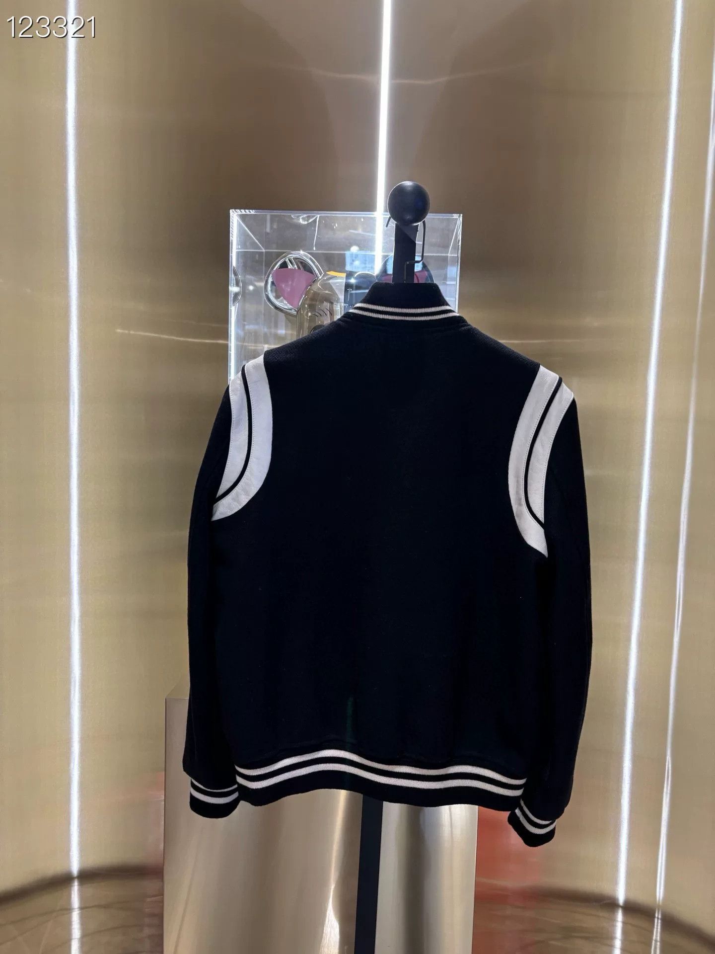 Saint Laurent Paris Saint Laurent Wool Baseball Jacket Size US M / EU 48-50 / 2 - 2 Thumbnail