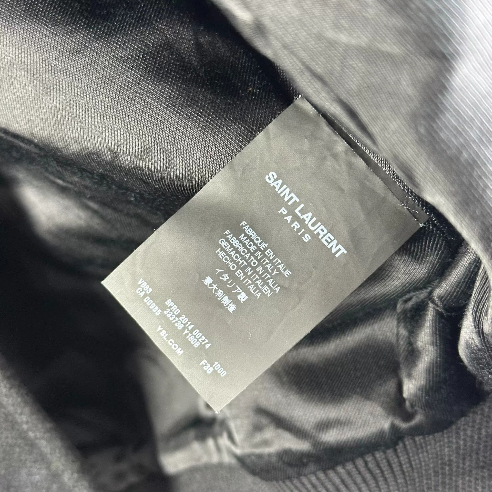 Saint Laurent Paris Saint Laurent Striped Varsity Jacket Size XS / US 0-2 / IT 36-38 - 8 Thumbnail