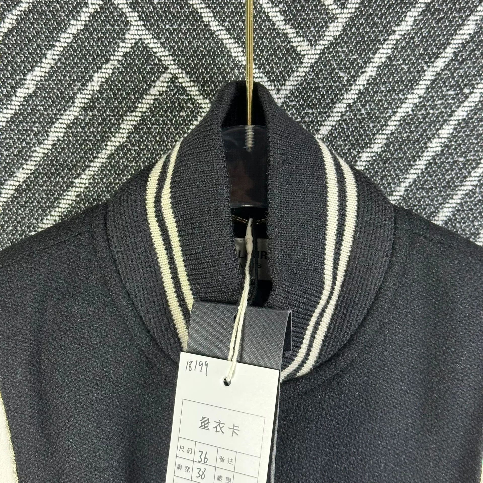 Saint Laurent Paris Saint Laurent Striped Varsity Jacket Size XS / US 0-2 / IT 36-38 - 4 Thumbnail