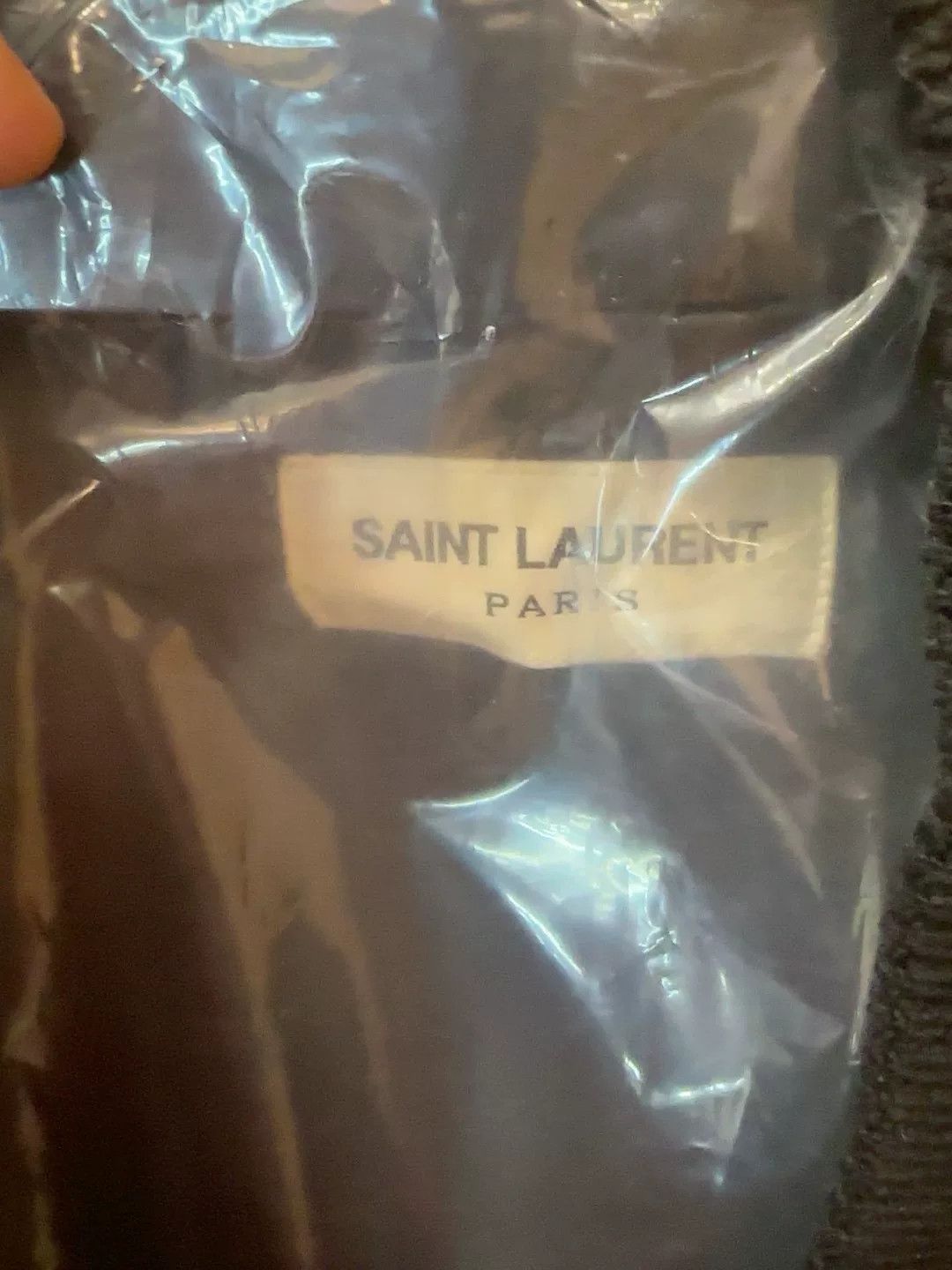 Saint Laurent Paris Saint Laurent Heaven Red Black Varsity Jacket Size US M / EU 48-50 / 2 - 2 Thumbnail