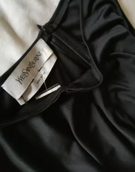 Saint Laurent Paris Yves Saint Laurent Black Dress Pants Size 38" / US 16 / IT 52 - 8 Thumbnail