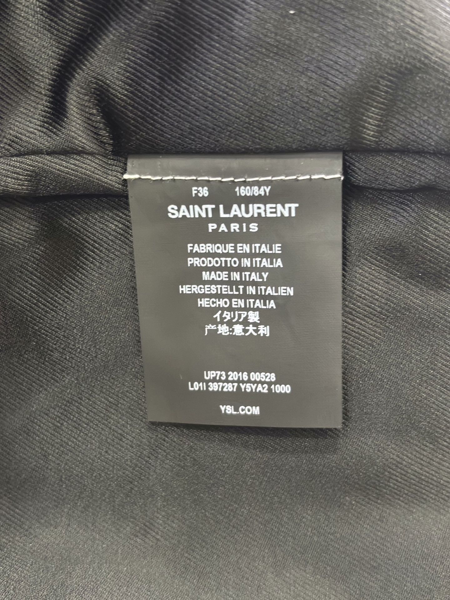 Saint Laurent Paris YSL Saint Laurent 2018FW Sheepskin Biker Jacket Size XS / US 0-2 / IT 36-38 - 8 Thumbnail