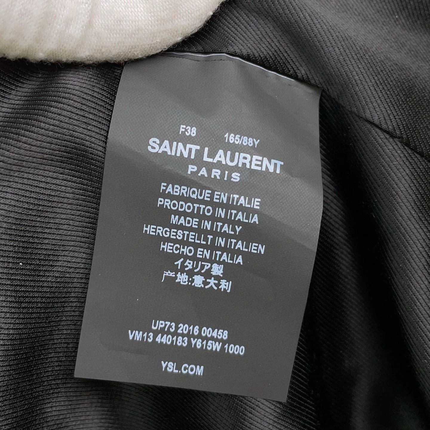 Saint Laurent Paris Saint Laurent Black Studded Velvet Jacket Size S / US 4 / IT 40 - 9 Thumbnail