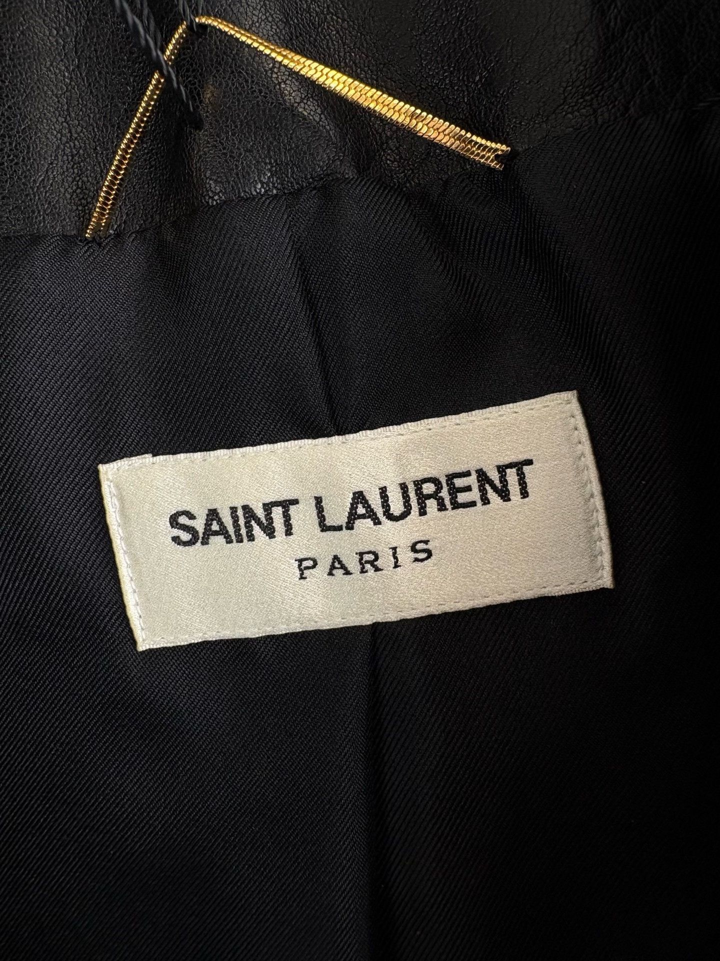 Saint Laurent Paris SAINT LAURENT Snakeskin Cropped Jacket Size XS / US 0-2 / IT 36-38 - 6 Thumbnail