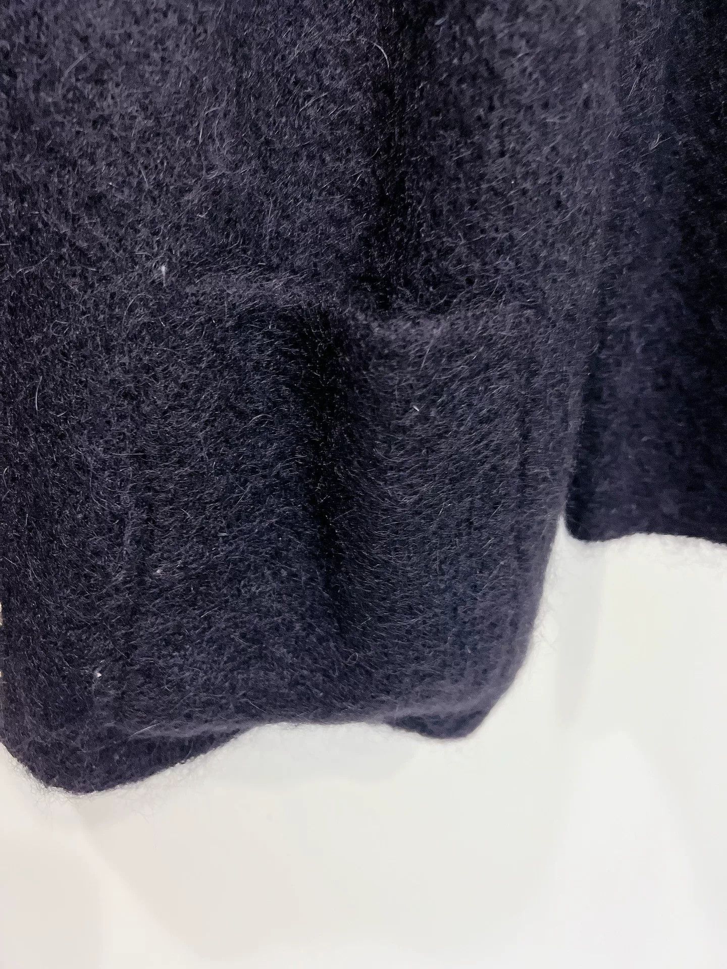 Saint Laurent Paris Saint Laurent Black Studded Wool Cardigan Size XS / US 0-2 / IT 36-38 - 5 Thumbnail