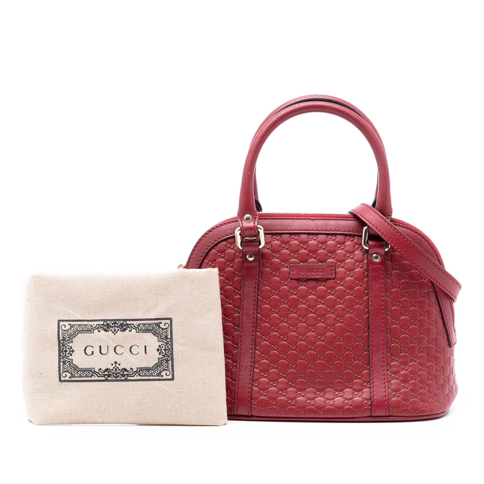 Gucci Mini Microguccissima Dome Satchel Size ONE SIZE - 8 Thumbnail