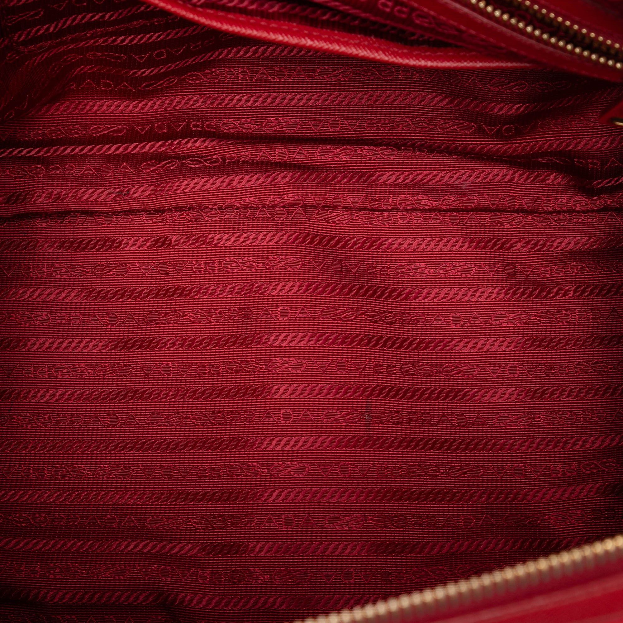 Prada Saffiano Trimmed Tessuto Satchel Size ONE SIZE - 4 Thumbnail