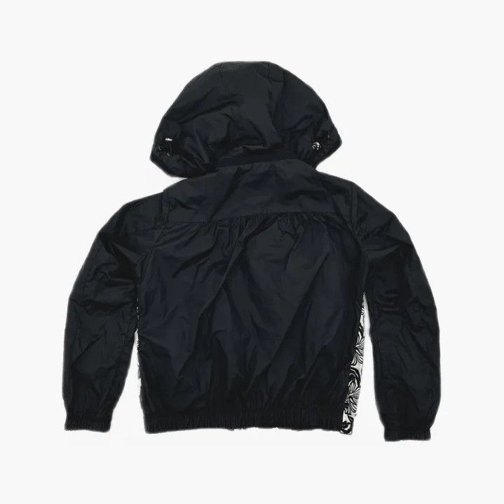 Moncler Moncler Black Floral Hooded Zip Jacket Size US XS / EU 42 / 0 - 3 Thumbnail