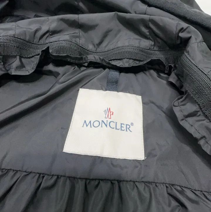 Moncler Moncler Black Floral Hooded Zip Jacket Size US XS / EU 42 / 0 - 4 Thumbnail