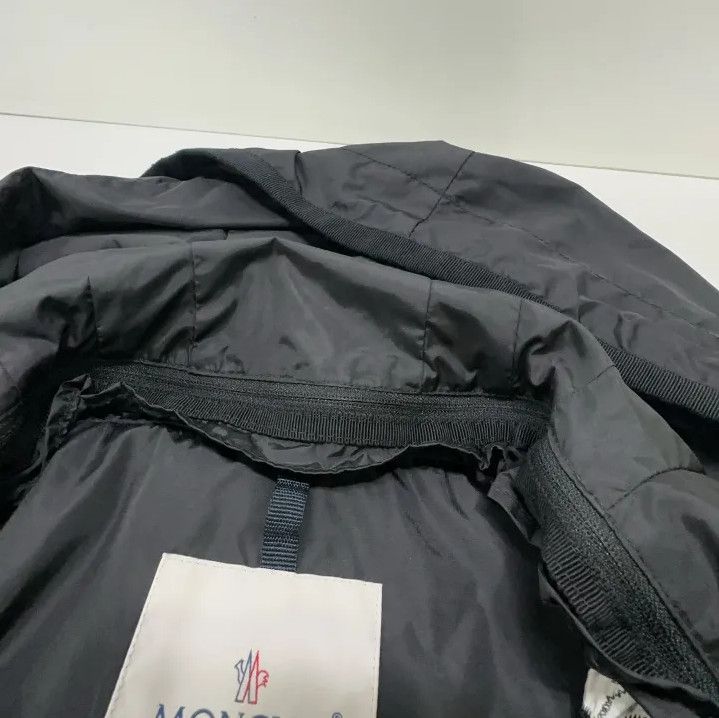 Moncler Moncler Black Floral Hooded Zip Jacket Size US XS / EU 42 / 0 - 7 Thumbnail