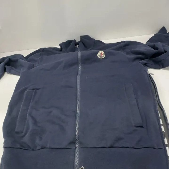 Moncler Moncler Men's Black Stand Collar Zip Jacket Size US M / EU 48-50 / 2 - 9 Thumbnail