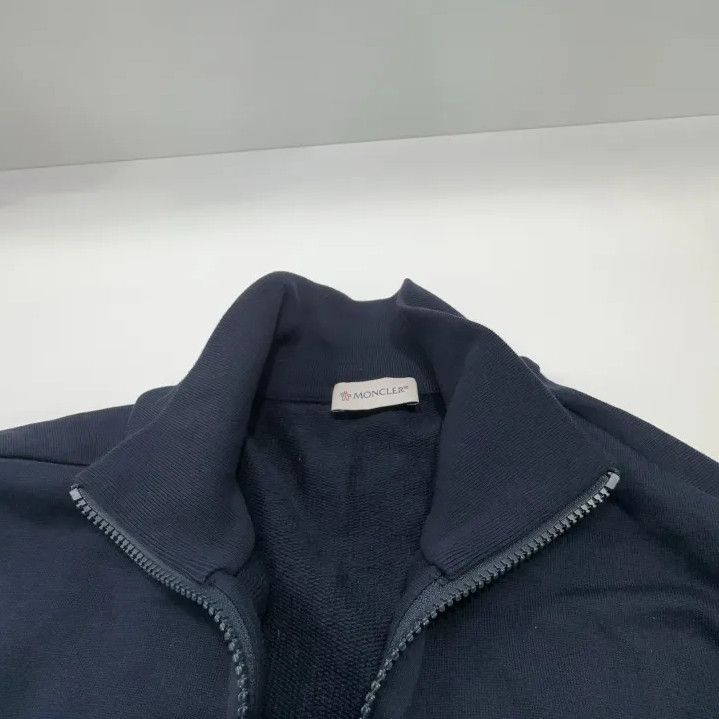 Moncler Moncler Men's Black Stand Collar Zip Jacket Size US M / EU 48-50 / 2 - 7 Thumbnail