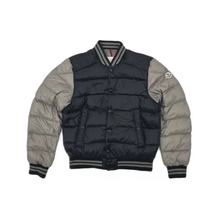 Moncler Moncler Men's Quilted Patchwork Down Bomber Jacket Size US L / EU 52-54 / 3 - 2 Thumbnail
