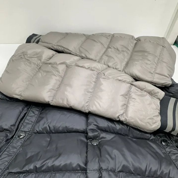 Moncler Moncler Men's Quilted Patchwork Down Bomber Jacket Size US L / EU 52-54 / 3 - 10 Thumbnail
