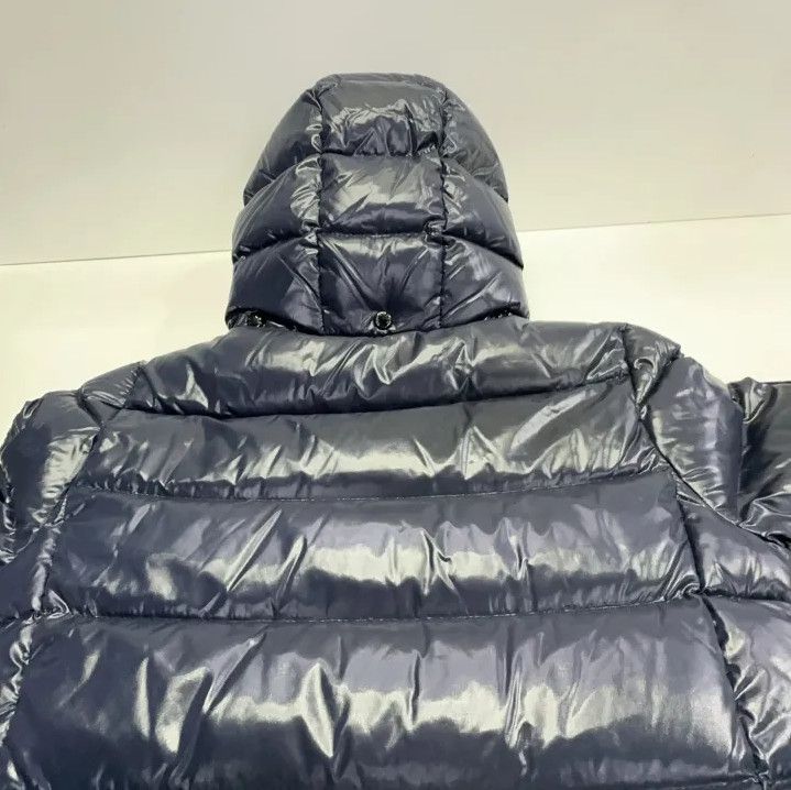 Moncler Moncler Kids Navy Hooded Down Jacket Size US XS / EU 42 / 0 - 13 Thumbnail