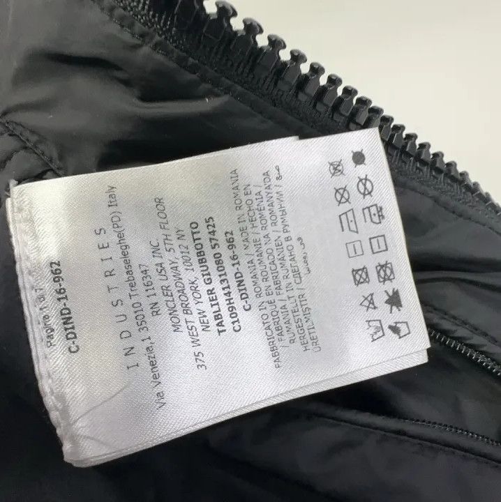 Moncler Moncler x OFF-WHITE Back Logo Print Down Jacket Size US XXL / EU 58 / 5 - 6 Thumbnail