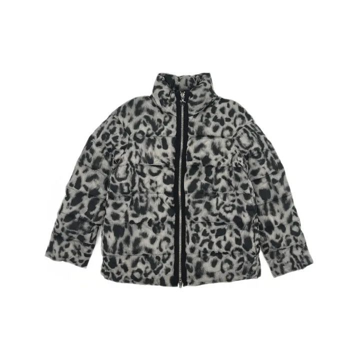 Moncler Moncler Leopard Print Zip Down Jacket Size US S / EU 44-46 / 1 - 2 Thumbnail
