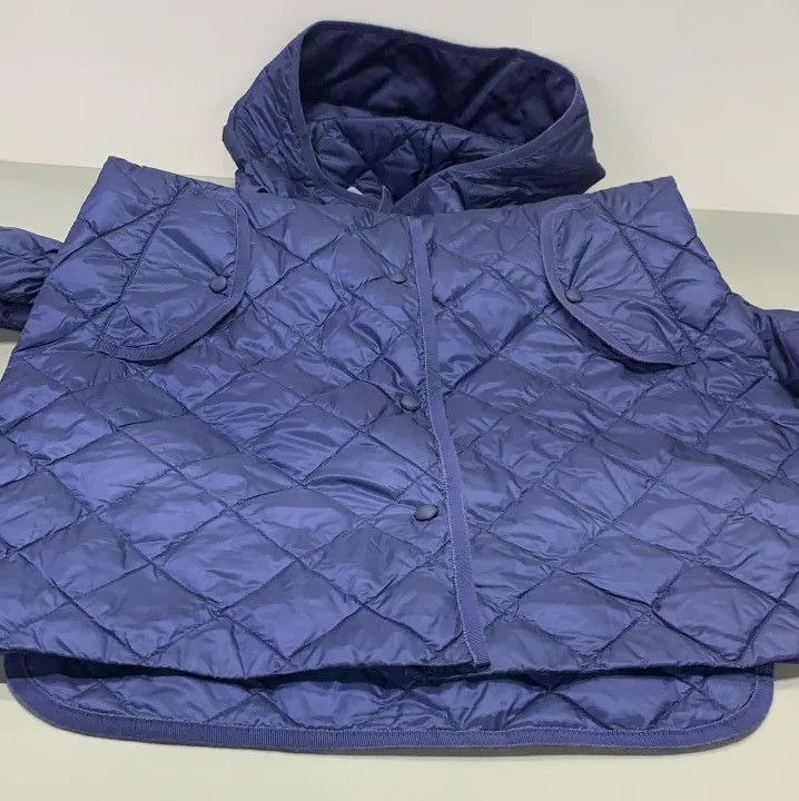 Moncler Moncler Solid Blue Casual Warm Coat Size US XS / EU 42 / 0 - 13 Thumbnail