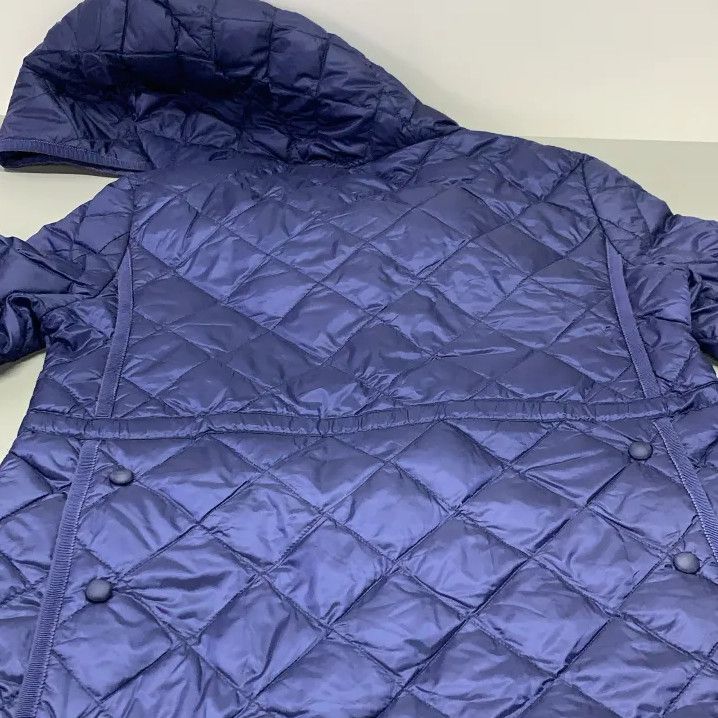 Moncler Moncler Solid Blue Casual Warm Coat Size US XS / EU 42 / 0 - 15 Thumbnail
