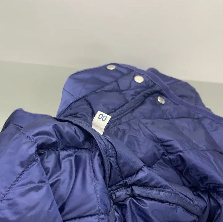 Moncler Moncler Solid Blue Casual Warm Coat Size US XS / EU 42 / 0 - 4 Thumbnail