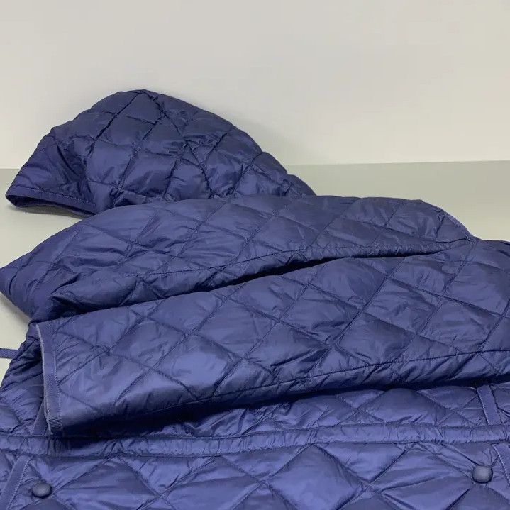 Moncler Moncler Solid Blue Casual Warm Coat Size US XS / EU 42 / 0 - 14 Thumbnail