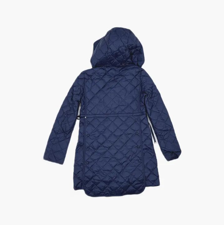 Moncler Moncler Solid Blue Casual Warm Coat Size US XS / EU 42 / 0 - 3 Thumbnail