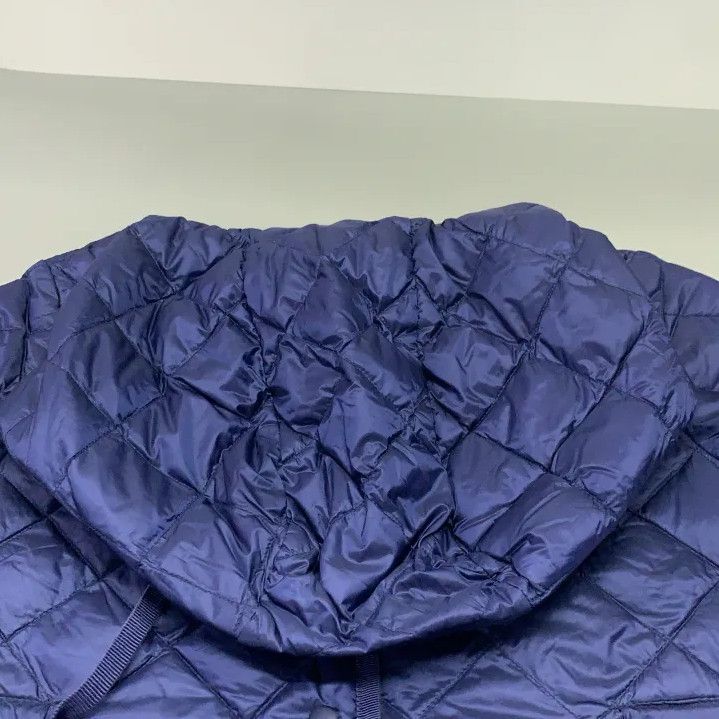 Moncler Moncler Solid Blue Casual Warm Coat Size US XS / EU 42 / 0 - 7 Thumbnail