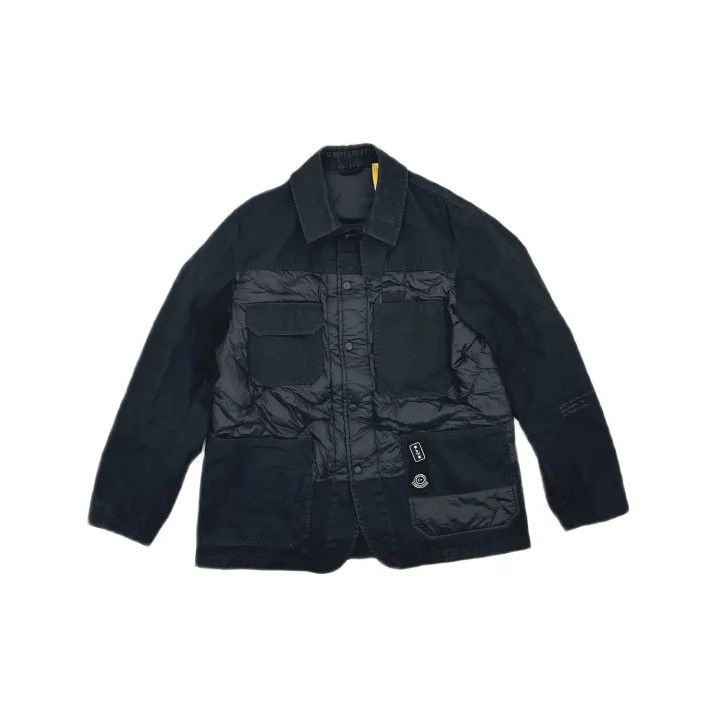 Moncler Moncler Logo Print Collar Solid Men's Jacket Size US S / EU 44-46 / 1 - 2 Thumbnail