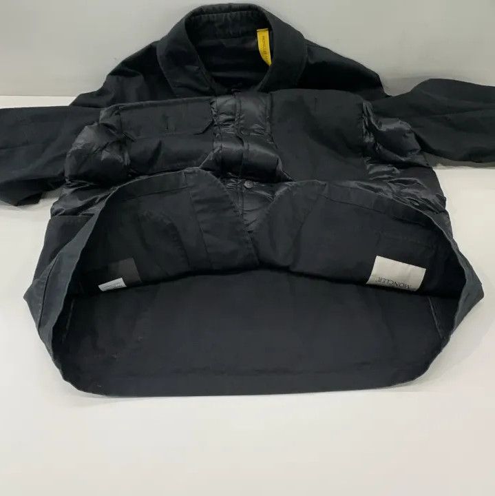 Moncler Moncler Logo Print Collar Solid Men's Jacket Size US S / EU 44-46 / 1 - 9 Thumbnail