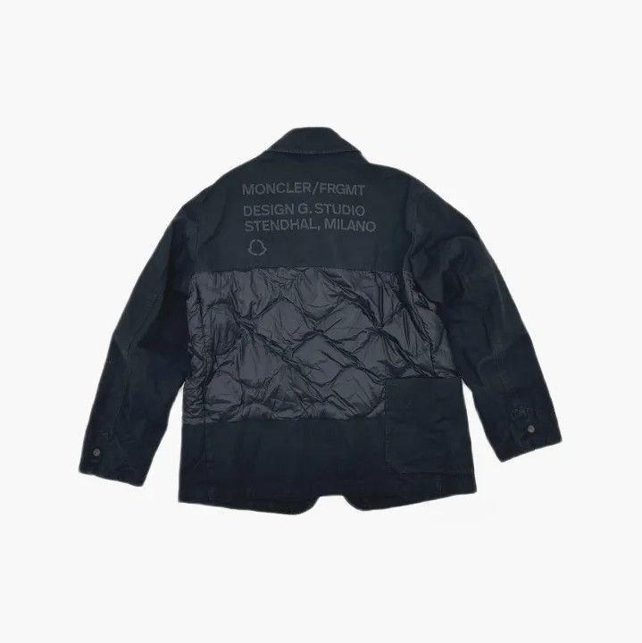 Moncler Moncler Logo Print Collar Solid Men's Jacket Size US S / EU 44-46 / 1 - 3 Thumbnail