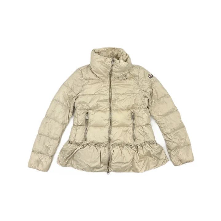 Moncler Moncler Stand Collar Ruffled Hem Down Jacket Size US XS / EU 42 / 0 - 2 Thumbnail