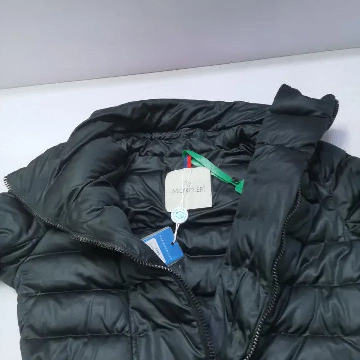 Moncler Moncler Solid Stand-Collar Long-Sleeve Jacket Size US S / EU 44-46 / 1 - 8 Thumbnail