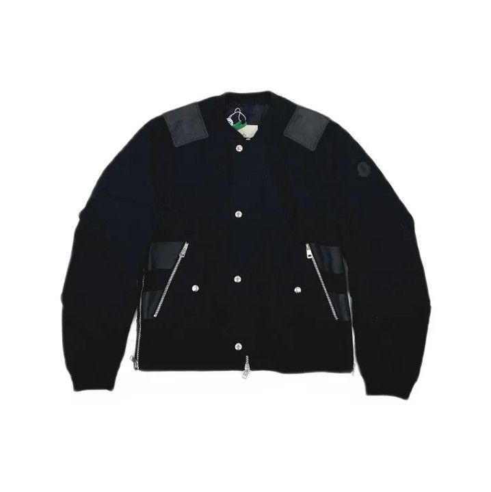 Moncler Moncler Fashion Solid Zip Jacket Size US M / EU 48-50 / 2 - 2 Thumbnail