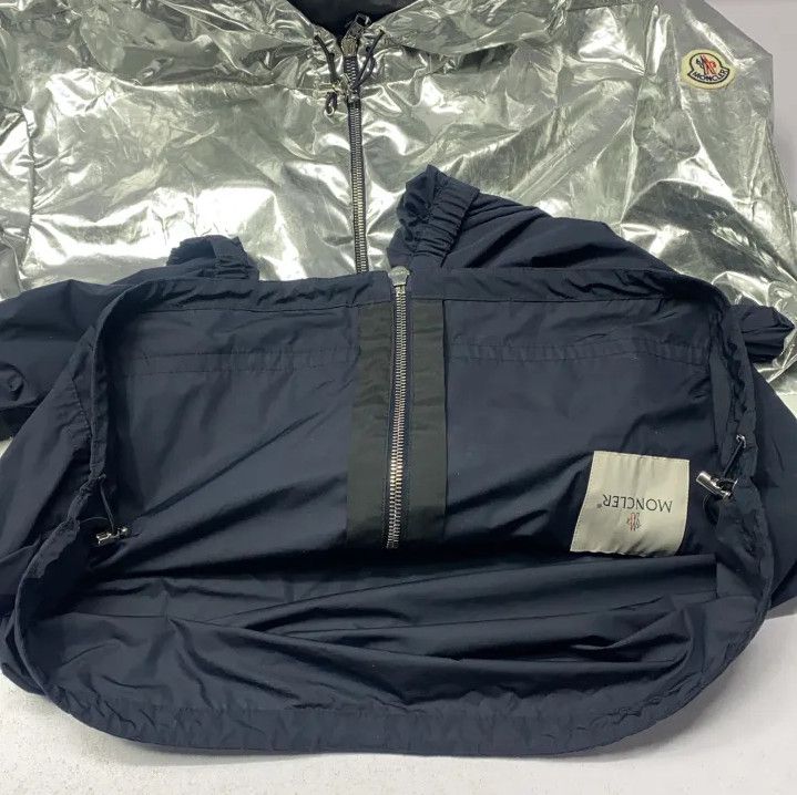Moncler Moncler Logo Print Color Block Hooded Jacket Size US M / EU 48-50 / 2 - 15 Thumbnail