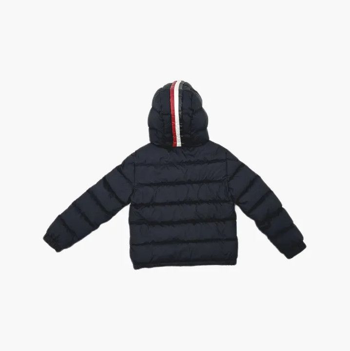 Moncler Moncler Kids Striped Logo Zip Long-Sleeve Down Jacket Size US S / EU 44-46 / 1 - 3 Thumbnail