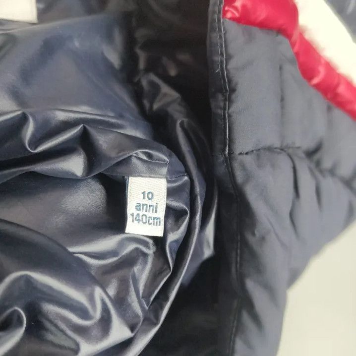 Moncler Moncler Kids Striped Logo Zip Long-Sleeve Down Jacket Size US S / EU 44-46 / 1 - 8 Thumbnail
