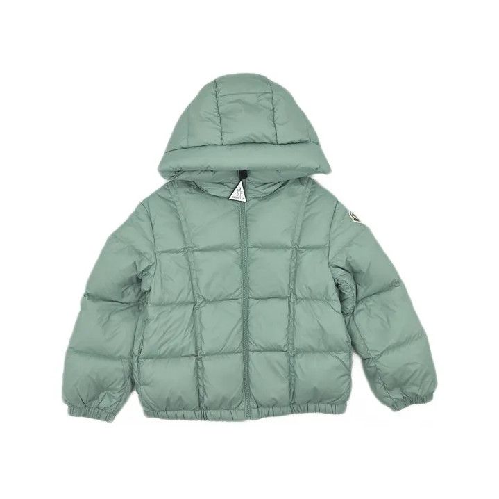 Moncler Moncler Kids Solid Hooded Down Jacket Size US XXS / EU 40 - 2 Thumbnail