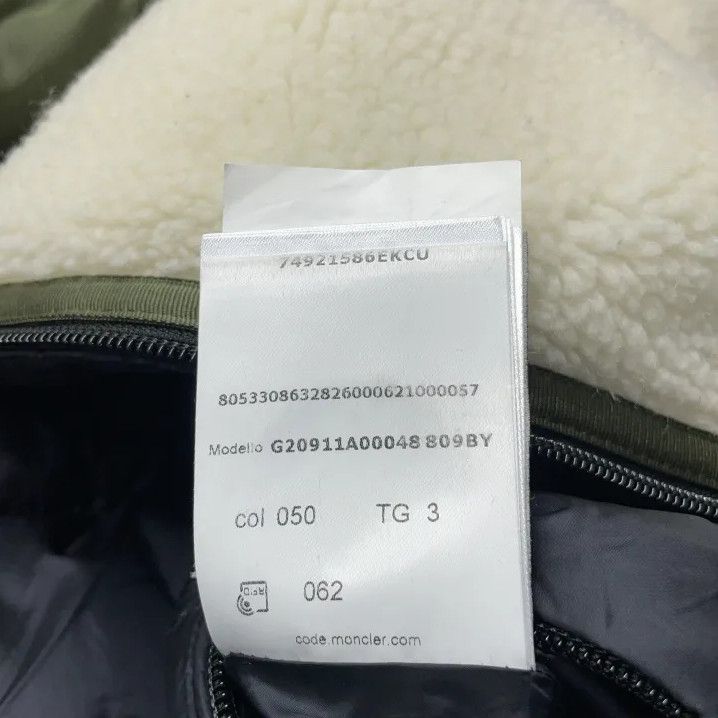 Moncler Moncler Lamb Wool Hooded Warm Jacket Size US L / EU 52-54 / 3 - 4 Thumbnail
