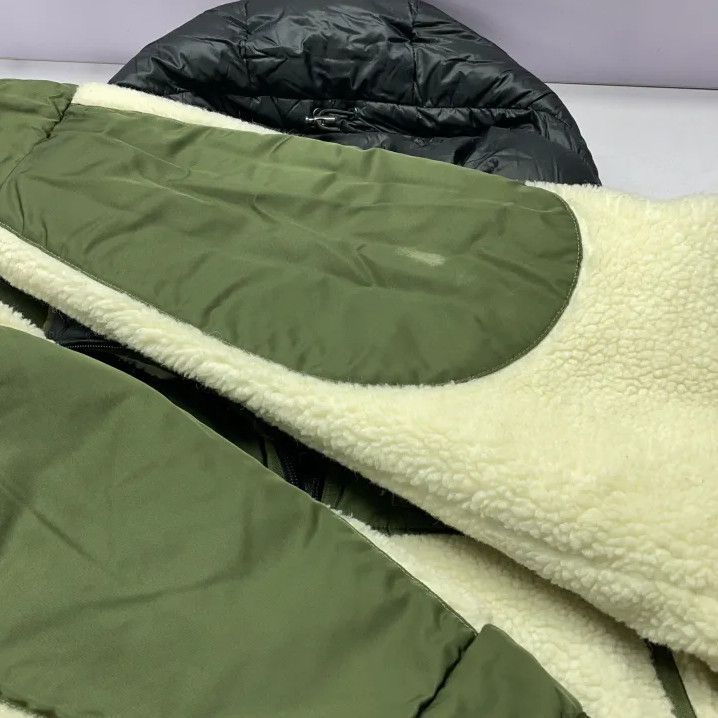 Moncler Moncler Lamb Wool Hooded Warm Jacket Size US L / EU 52-54 / 3 - 9 Thumbnail
