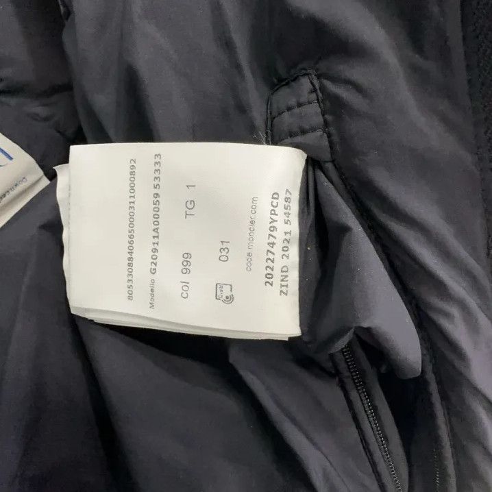 Moncler Moncler Odart Men's Black Hooded Puffer Jacket Size US S / EU 44-46 / 1 - 4 Thumbnail