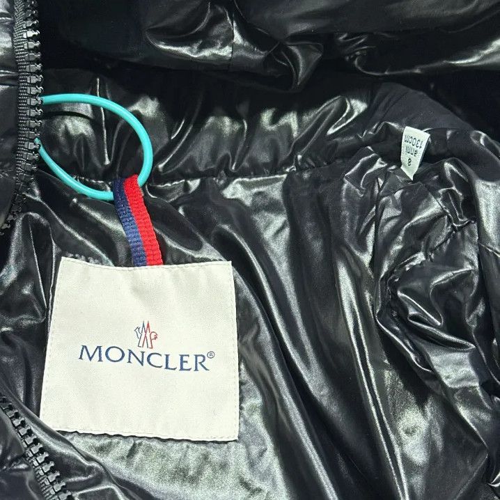 Moncler Moncler Kids Solid Detachable Hood Long Sleeve Down Jacket Size US XS / EU 42 / 0 - 4 Thumbnail