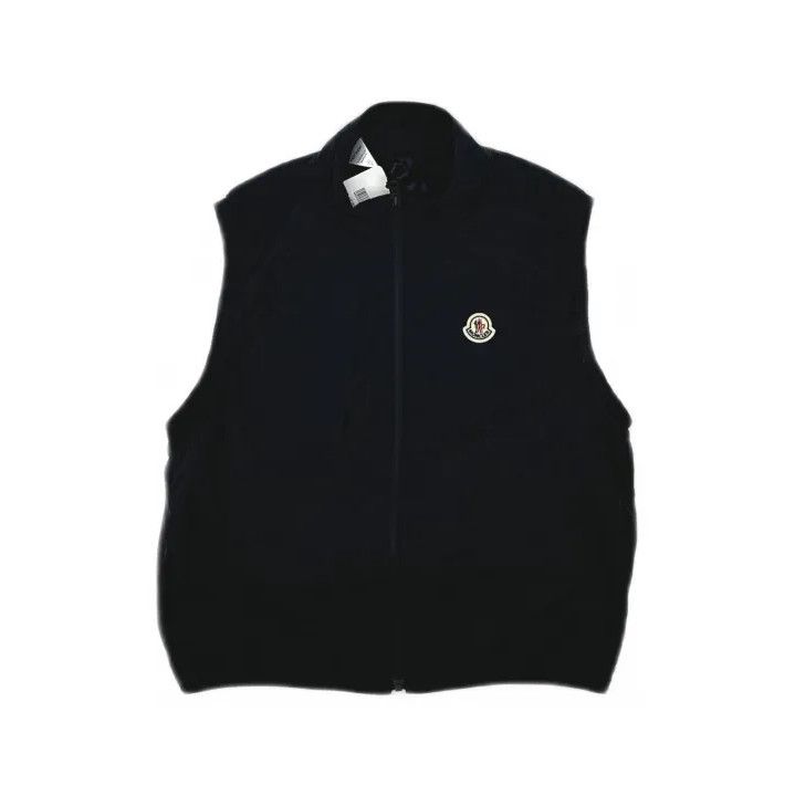 Moncler Moncler FW24 ARASHI Sleeveless Logo Zip Vest Size US M / EU 48-50 / 2 - 2 Thumbnail