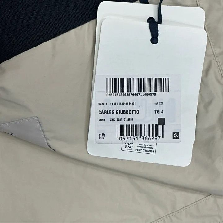 Moncler Moncler SS23 Carles Solid Logo Drawstring Hood Jacket Size US XL / EU 56 / 4 - 3 Thumbnail